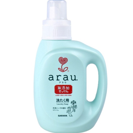 Arau Šķidrums apģērbu mazgāšanai ar ģerānijas aromātu 1200ml