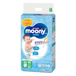 Japāņu MOONY Airfit M (6-12 kg) biksītes  52 gab.
