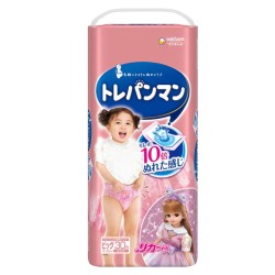 Japāņu Moony autiņbiksītes meitenēm, 30gab., 12-22 kg