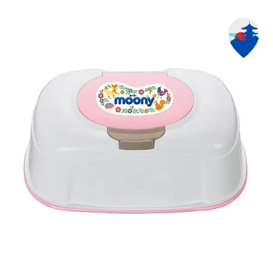 Mitrās salvetes kastītē Moony, 60 gab.